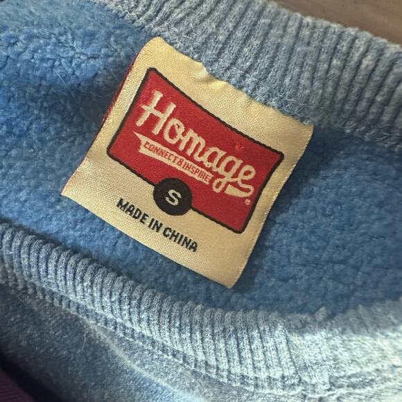 Homage Cleveland Blue Sweatshirt – Unisex Small - Picture 6 of 7